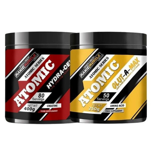 Atomic Hydra - Cell Pure Creatine & Glut - A - Max Duo - Manic Muscle Labs