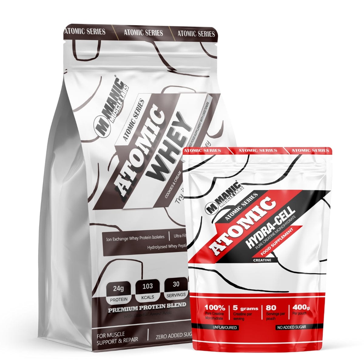 Premium Whey Protein Blend & Hydra-Cell Creatine Bundle