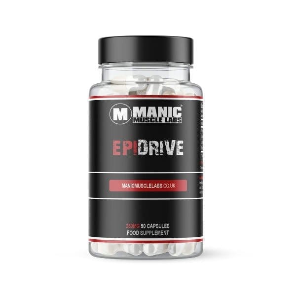 EpiDrive Natural Anabolic Supplement 350mg 90 Capsules - Manic Muscle Labs