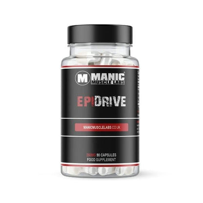 EpiDrive Natural Anabolic Supplement 350mg 90 Capsules - Manic Muscle Labs