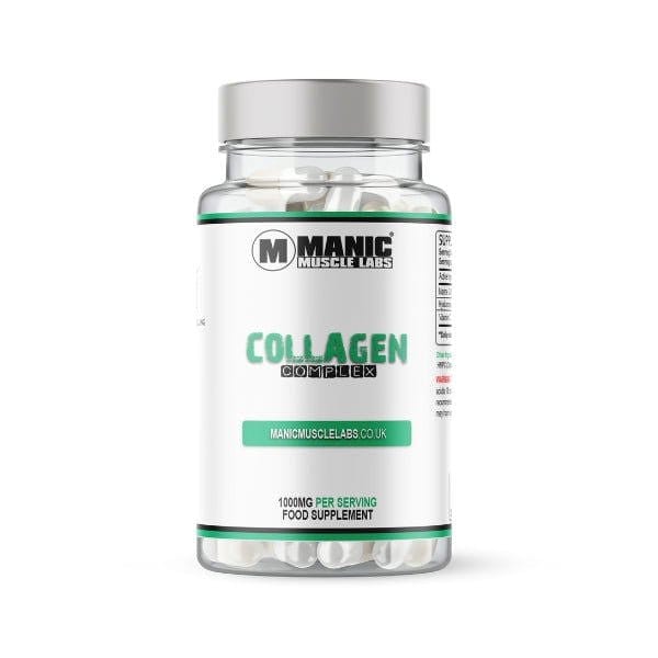 Marine Collagen Complex With Hyaluronic Acid & Vitamin C 90 Capsules - Manic Muscle Labs