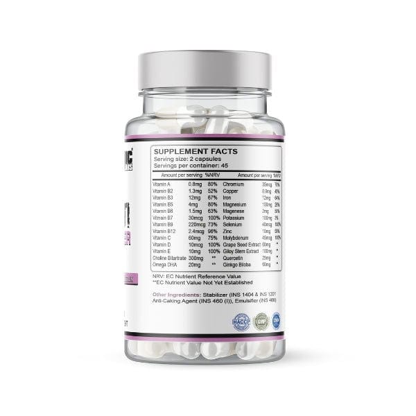 Multi Vita - Her Multivitamins for Women 90 Tablets - Manic Muscle Labs