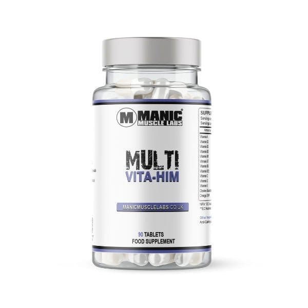 Multi Vita - Him Multivitamins for Men 90 Tablets - Manic Muscle Labs