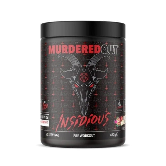 Murdered Out Insidious Pre Workout 463g - Manic Muscle Labs