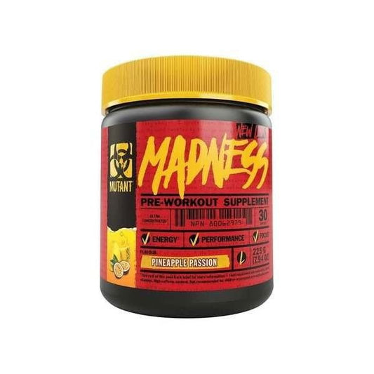 Mutant Madness Pre Workout 225g - Manic Muscle Labs