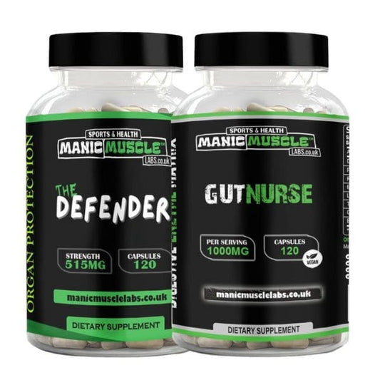 The Defender & Gutnurse Organ & Gut Support Bundle - Manic Muscle Labs