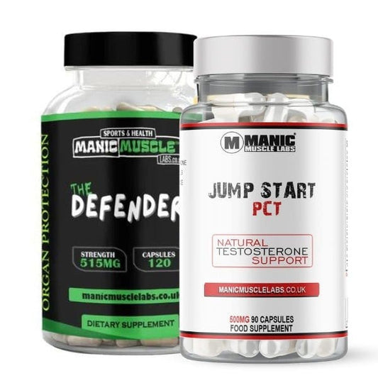 The Defender & Jump Start | Cycle Support Pack - Manic Muscle Labs