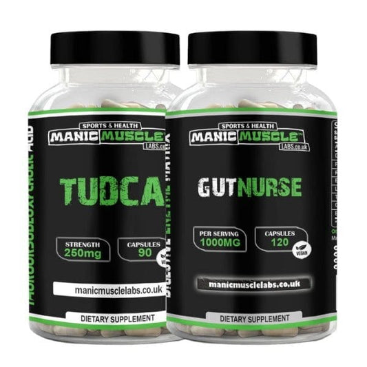 Tudca & Gutnurse Liver & Gut Support Bundle - Manic Muscle Labs