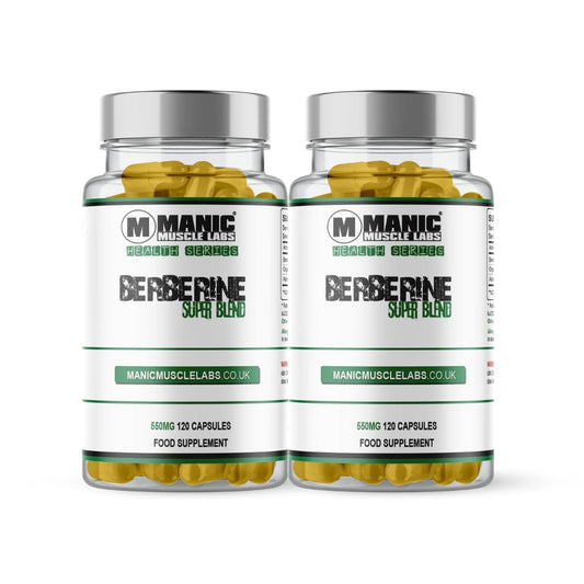 Berberin HCL 97 % Plus Mischung 550 mg 120 vegane Kapseln