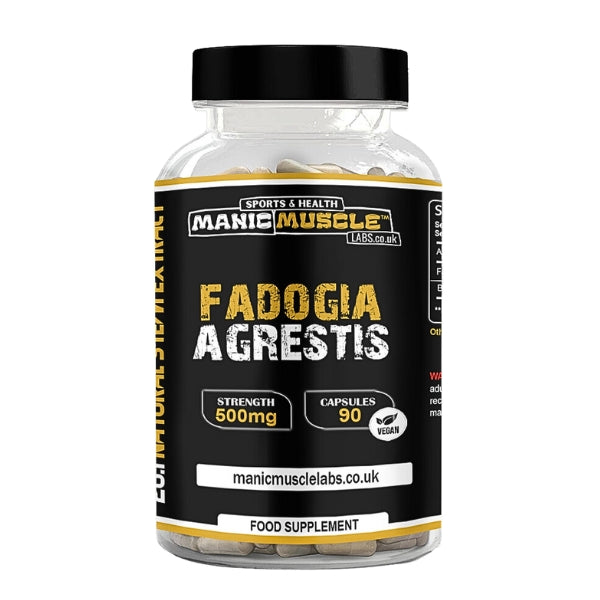 Manic Muscle Labs Fadogia Agrestis 500mg 90 Capsules