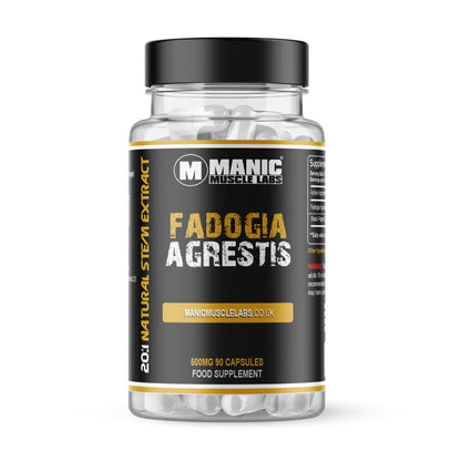 Manic Muscle Labs Fadogia Agrestis 20:1 500mg 90 Gélules