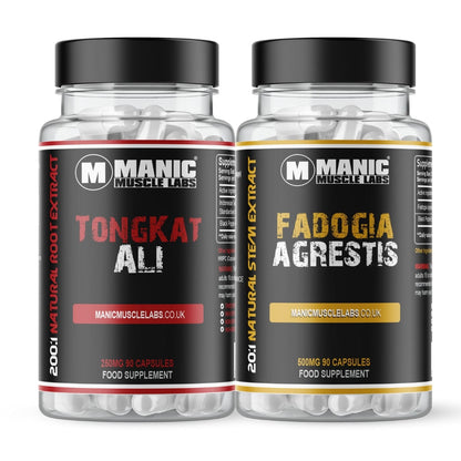 Manic Muscle Labs Tongkat Ali &amp; Fadogia Agrestis Bundle