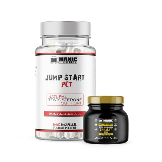 Jump Start Testosterone Booster & Pure Shilajit Resin