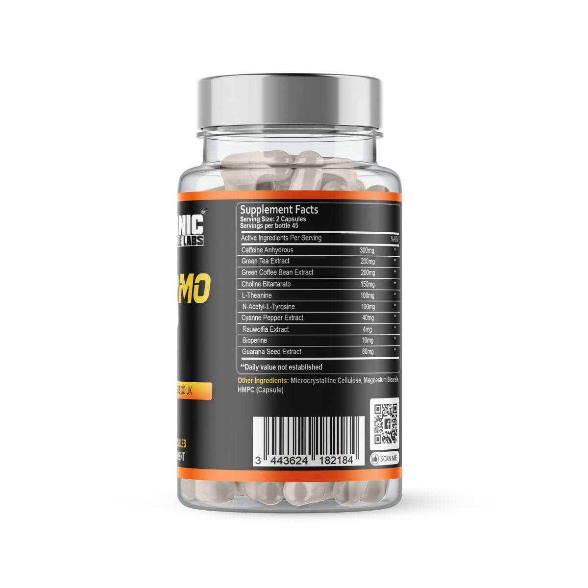 Manic Muscle Labs Thermo Shred 90 Capsules Végétaliennes