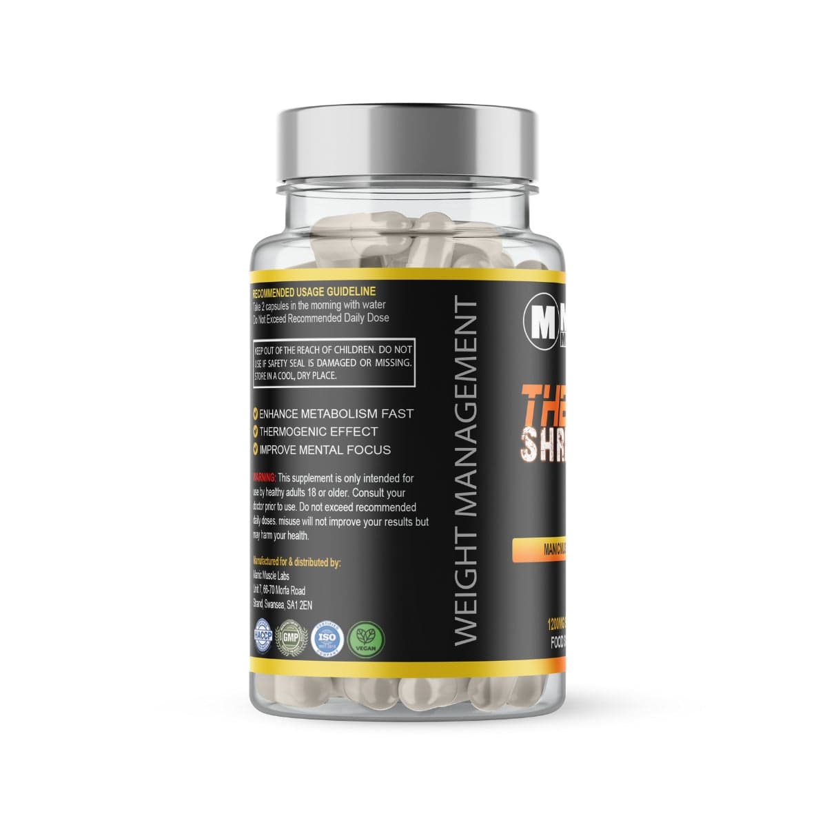 Thermo Shred Fat Burners 90 Vegan Capsules