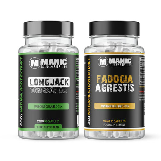 Manic Muscle Labs Tongkat Ali &amp; Fadogia Agrestis Bundle